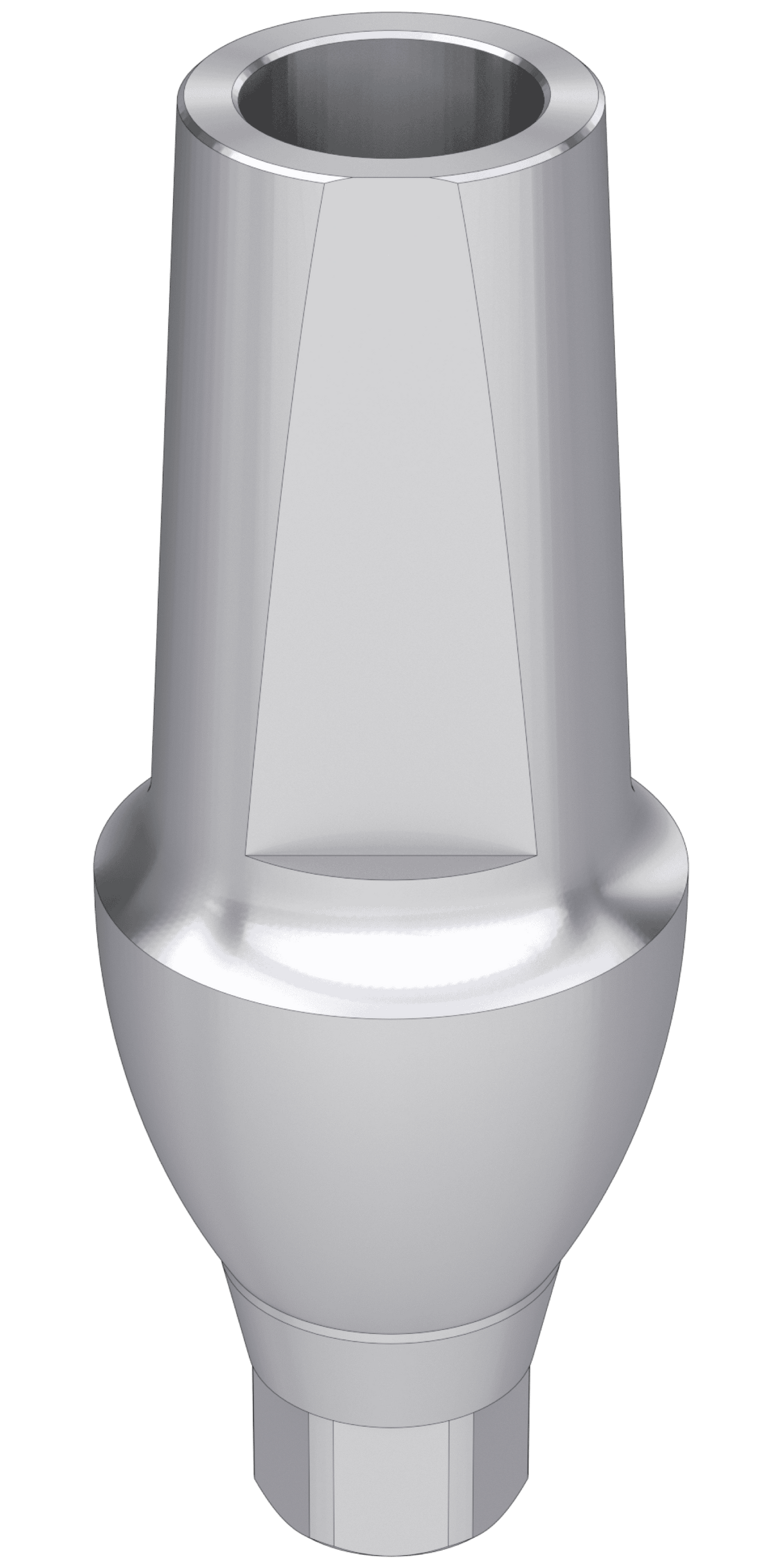 BIONIKA ACTIVAL, Anatomic abutment, straight, positioned