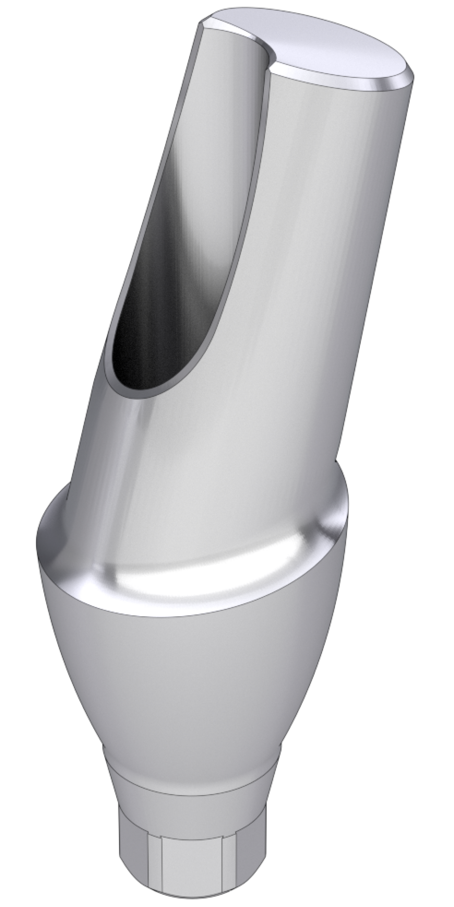 BIONIKA ACTIVAL, Anatomic abutment, angled, 15°, positioned, type-A