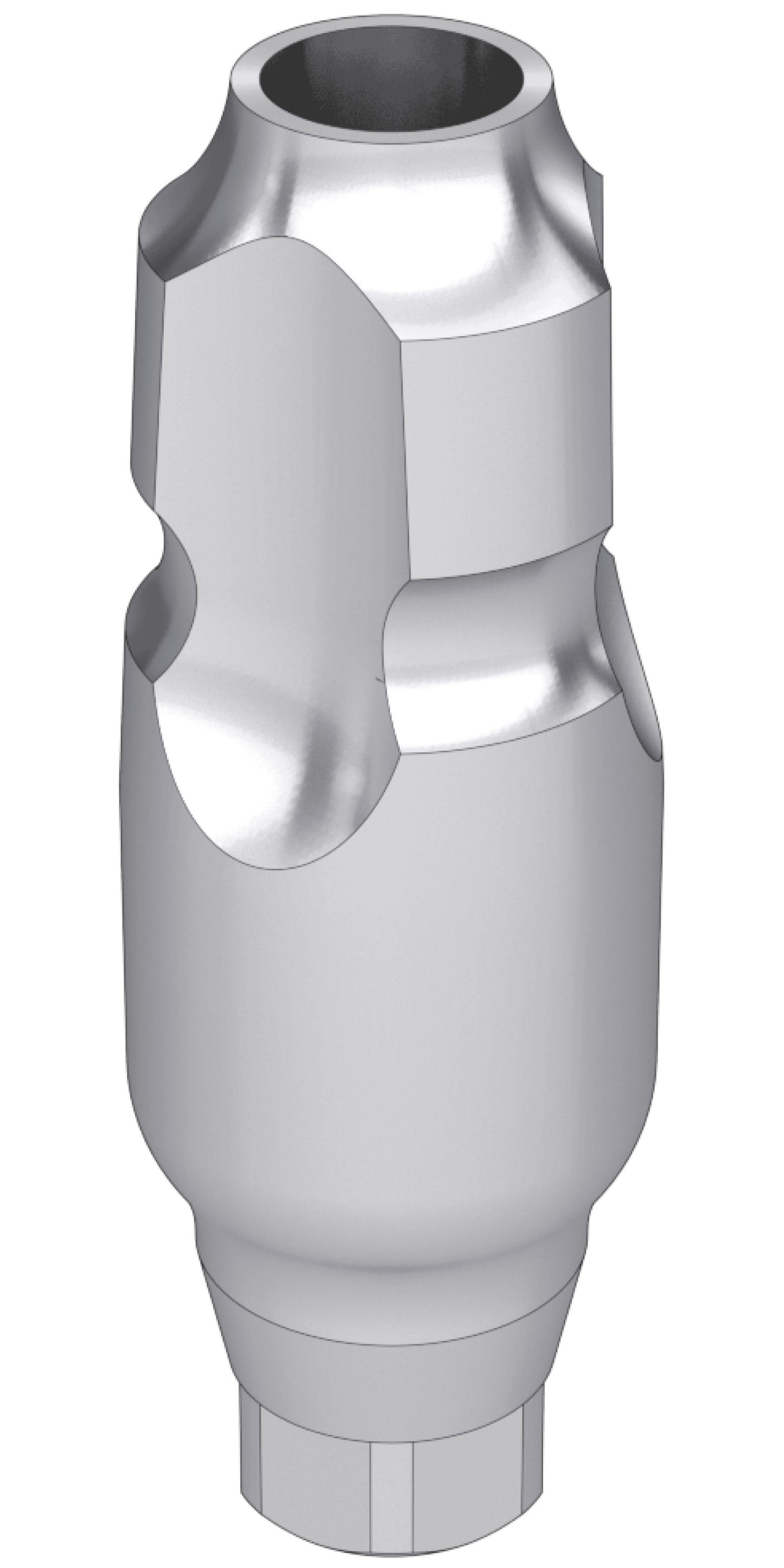 BIONIKA ACTIVAL, Impression coping for closed tray, uniform, positioned