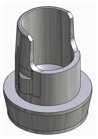 BIONIKA BR, Flexi base, implant level, non-positioned