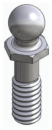 BIONIKA BR, Ball abutment, OC, normal