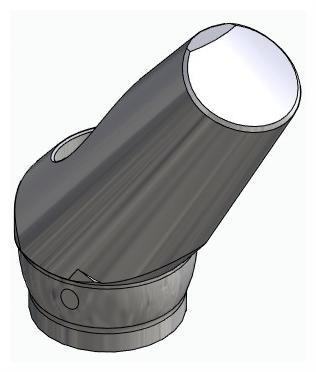 BIONIKA BR, Narrow abutment, angled, positioned, type-A