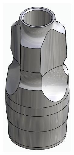 BIONIKA BR, Impression coping for closed tray, uniform, positioned
