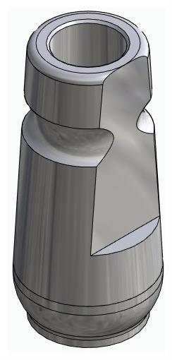 BIONIKA BR, Universal abutment, straight, IC, positioned