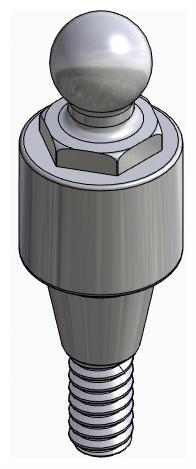 BIONIKA AS, Ball abutment, OC, normal
