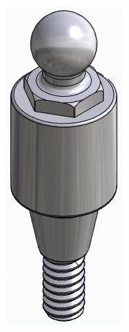 BIONIKA AS, Ball abutment, OC, normal