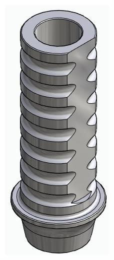BIONIKA AS, Temporary abutment, implant level, non-positioned