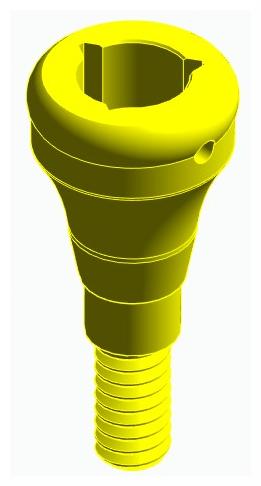 BIONIKA AS, Locator abutment, straight