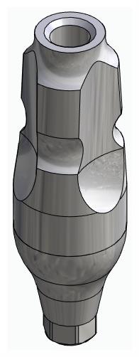 BIONIKA AS, Impression coping for closed tray, uniform, positioned