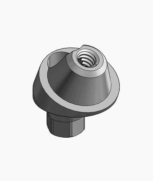 BIONIKA AS, Multi-unit abutment, angled, positioned, wide, LT2, type-A