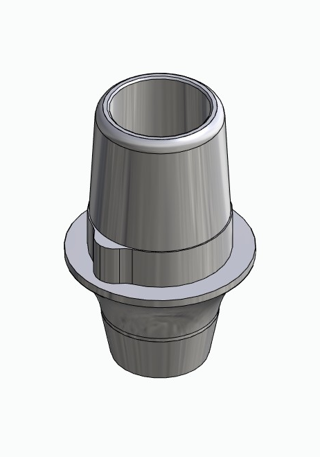 BIONIKA AS, Titanium base, non-positioned