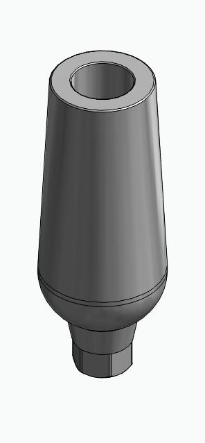 BIONIKA AS, Universal abutment, straight, positioned