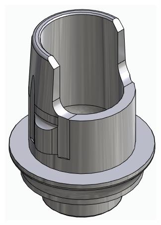 BIONIKA CORTILOG PCL, Flexi base, implant level, non-positioned