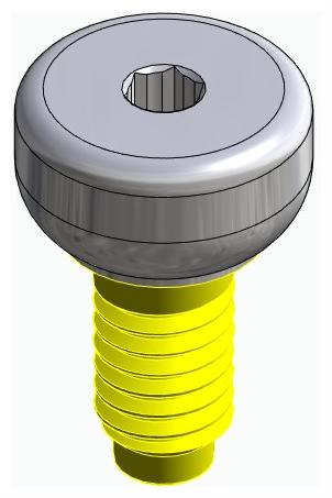 BIONIKA CORTILOG PCL, Healing abutment, anatomical