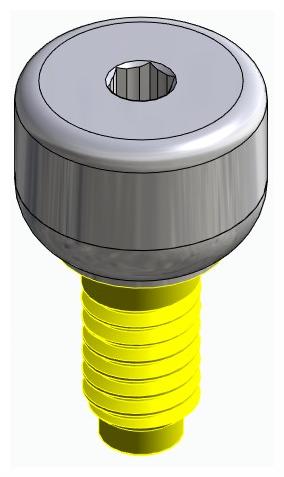 BIONIKA CORTILOG PCL, Healing abutment, anatomical