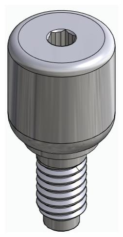 BIONIKA CORTILOG PCL, Healing abutment, anatomical