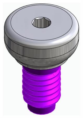 BIONIKA CORTILOG PCL, Healing abutment, anatomical