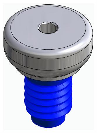 BIONIKA CORTILOG PCL, Healing abutment, anatomical