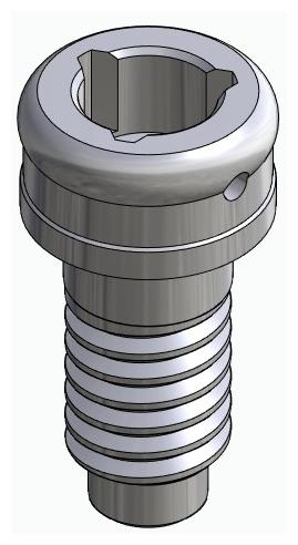 BIONIKA CORTILOG PCL, Locator abutment, straight