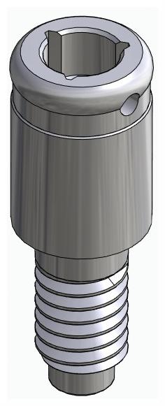 BIONIKA CORTILOG PCL, Locator abutment, straight