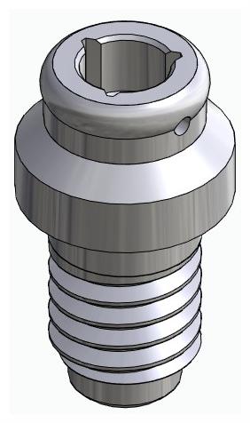 BIONIKA CORTILOG PCL, Locator abutment, straight