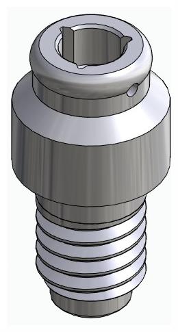 BIONIKA CORTILOG PCL, Locator abutment, straight