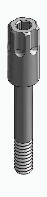 BIONIKA CORTILOG PCL, Impression coping screw, open tray, multi-unit level