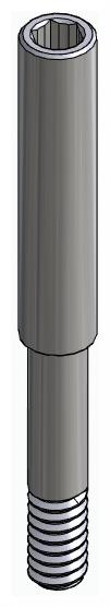 BIONIKA CORTILOG PCL, Impression coping screw, closed tray, short