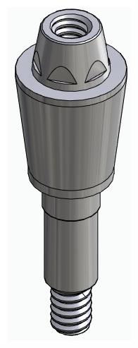 BIONIKA CORTILOG PCL, Multi-unit abutment, straight, screwable, narrow, LT2.7