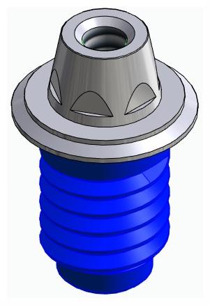 BIONIKA CORTILOG PCL, Multi-unit abutment, straight, screwable, narrow, LT2.7