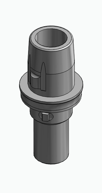 BIONIKA CORTILOG PCL, Titanium base, positioned