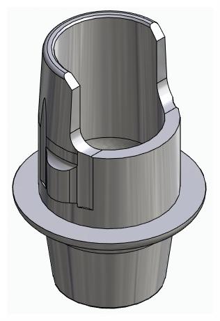 BIONIKA CORTILOG CCL, Flexi base, implant level, non-positioned