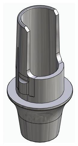 BIONIKA CORTILOG CCL, Flexi base, implant level, non-positioned