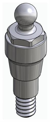 BIONIKA CORTILOG CCL, Ball abutment, OC, micro