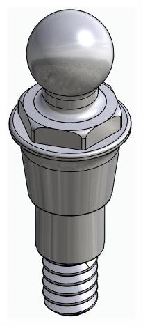 BIONIKA CORTILOG CCL, Ball abutment, OC, normal
