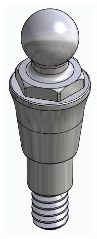 BIONIKA CORTILOG CCL, Ball abutment, OC, normal