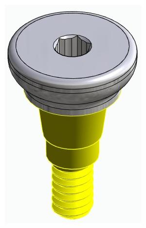 BIONIKA CORTILOG CCL, Healing abutment, anatomical