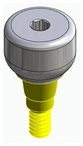 BIONIKA CORTILOG CCL, Healing abutment, anatomical