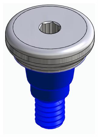 BIONIKA CORTILOG CCL, Healing abutment, anatomical