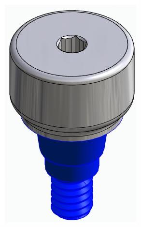 BIONIKA CORTILOG CCL, Healing abutment, anatomical