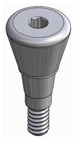 BIONIKA CORTILOG CCL, Healing abutment, conical