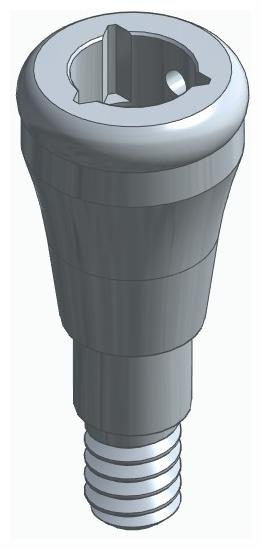 BIONIKA CORTILOG CCL, Locator abutment, straight
