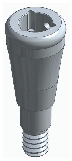 BIONIKA CORTILOG CCL, Locator abutment, straight
