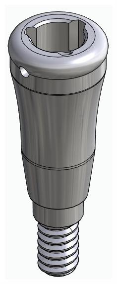 BIONIKA CORTILOG CCL, Locator abutment, straight