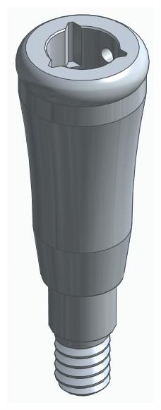 BIONIKA CORTILOG CCL, Locator abutment, straight