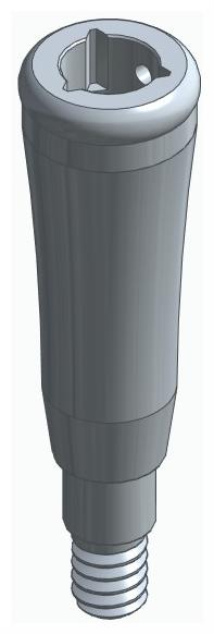 BIONIKA CORTILOG CCL, Locator abutment, straight