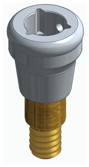 BIONIKA CORTILOG CCL, Locator abutment, straight