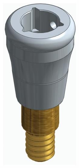 BIONIKA CORTILOG CCL, Locator abutment, straight
