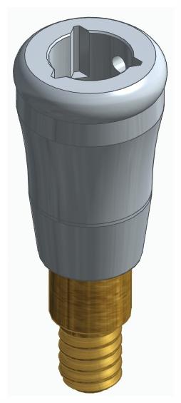 BIONIKA CORTILOG CCL, Locator abutment, straight