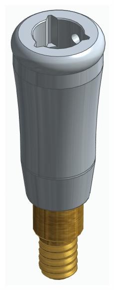 BIONIKA CORTILOG CCL, Locator abutment, straight